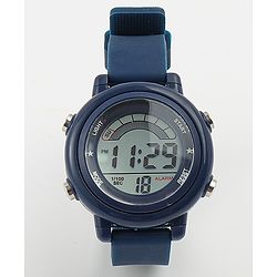 Babyhug Free Size Digital Watch - Navy Blue