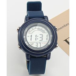 Babyhug Free Size Digital Watch - Navy Blue