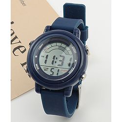 Babyhug Free Size Digital Watch - Navy Blue