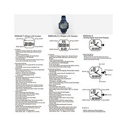 Babyhug Free Size Digital Watch - Navy Blue
