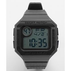 Babyhug Free Size Digital Watch - Dark Grey