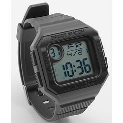 Babyhug Free Size Digital Watch - Dark Grey