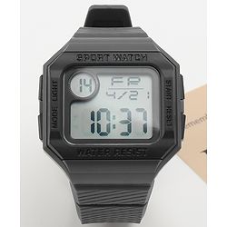 Babyhug Free Size Digital Watch - Dark Grey