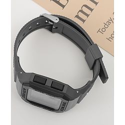 Babyhug Free Size Digital Watch - Dark Grey