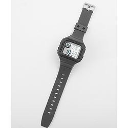Babyhug Free Size Digital Watch - Dark Grey