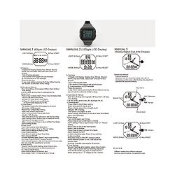 Babyhug Free Size Digital Watch - Dark Grey