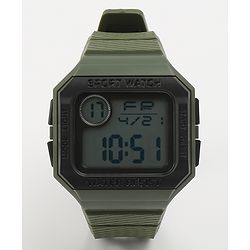 Babyhug Free Size Digital Watch - Dark Grey