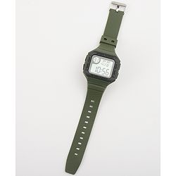 Babyhug Free Size Digital Watch - Dark Grey