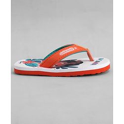 Cute Walk by Babyhug Disney Slip On Flip Flops with Moana Print -  Orange
