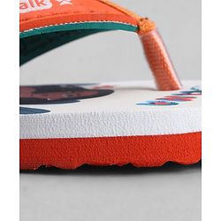 Cute Walk by Babyhug Disney Slip On Flip Flops with Moana Print -  Orange