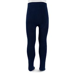 Cute Walk By Babyhug Antibacterial Footed Solid Color Tights - Navy Blue