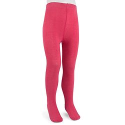 Cute Walk By Babyhug Antibacterial Footed Solid Color Tights - Pink