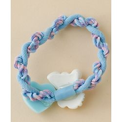 Babyhug Hair Pins And Clips  With Bunny Applique Free Size - Light Blue