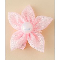 Babyhug Free Size Bow & Butterfly Clips Set of 10 - Light Blue