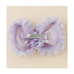Babyhug Free Size Floral & Bow Applique Hair Accessories Combo Sets - Pink