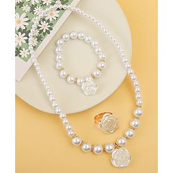 Babyhug Jewellery Set Free Size - White