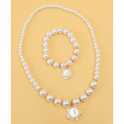 Babyhug Jewellery Set Free Size - White
