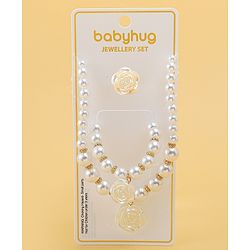 Babyhug Jewellery Set Free Size - White