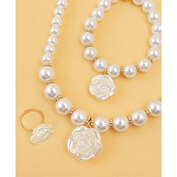Babyhug Jewellery Set Free Size - White