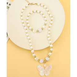 Babyhug Jewellery Set Free Size - White