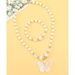 Babyhug Jewellery Set Free Size - White