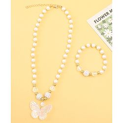 Babyhug Jewellery Set Free Size - White