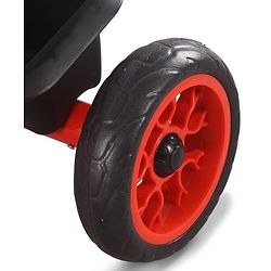 Babyhug Disney Mickey Kids Tricycle with Parental Push Handle- Red & Black| Antislip Pedals| Puncture Proof Wheels| Easy Assembling| Foldable Footrest| Toy for 2 to 5 year| Gifting Option