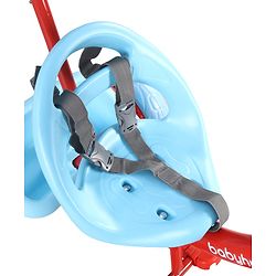 Babyhug Disney Mickey Kids Tricycle with Parental Push Handle- Red & Black| Antislip Pedals| Puncture Proof Wheels| Easy Assembling| Foldable Footrest| Toy for 2 to 5 year| Gifting Option