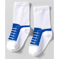 Cute Walk by Babyhug Knit Ankle Length Anti Bacterial Socks With Shoe Design Pack of 3 - Multicolor