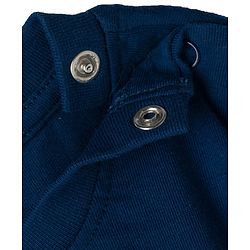 Babyhug Disney Single Jersey Knit Full Sleeves Night Suit With Minnie Mouse & Friends Graphics - Navy Blue