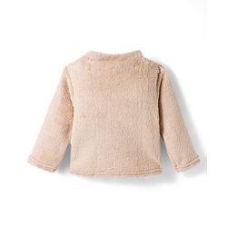 Babyhug Cotton Knit Full Sleeves Night Suit With Animal Applique - Peach
