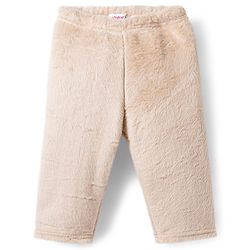 Babyhug Cotton Knit Full Sleeves Night Suit With Animal Applique - Peach