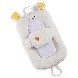 Babyhug Cozy Bubble Fabric Wraparound Sleep Nest for Newborns with Diaper Changing Mat - White| for 0 to 12 months| Soft Breathable Material| Supportive Base| Machine Washable| New Born Gifting Option