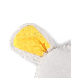 Babyhug Cozy Bubble Fabric Wraparound Sleep Nest for Newborns with Diaper Changing Mat - White| for 0 to 12 months| Soft Breathable Material| Supportive Base| Machine Washable| New Born Gifting Option