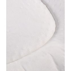 Babyhug Cozy Bubble Fabric Wraparound Sleep Nest for Newborns with Diaper Changing Mat - White| for 0 to 12 months| Soft Breathable Material| Supportive Base| Machine Washable| New Born Gifting Option