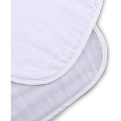 Babyhug Cozy Bubble Fabric Wraparound Sleep Nest for Newborns with Diaper Changing Mat - White| for 0 to 12 months| Soft Breathable Material| Supportive Base| Machine Washable| New Born Gifting Option