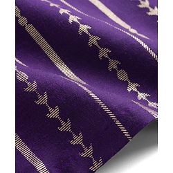 Babyhug Cotton Blend Woven Full Sleeves Kurta Dhoti Set Foil Print - Purple