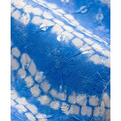 Babyhug Woven Full Sleeves Kurta Pajama Set with Hakkoba Embroidery & Sequin Detailing - Blue