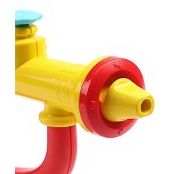 Babyhug Interactive Musical Trumpet Toy with Flashing Lights & Music - Red & Yellow| Learning Toy for Toddlers| Battery Operated | BIS Certified| Toy for 12+ Months Boys & Girls| Gifting Option