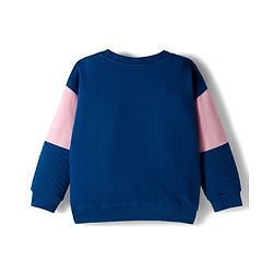 Babyhug Disney Terry Knit Drop Shoulder Full Sleeves Sweatshirt With Marie Graphics - Multicolor