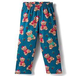 Babyhug Cotton Knit Full Sleeves Co-ord Night Suit With Teddy Bear Print - Blue