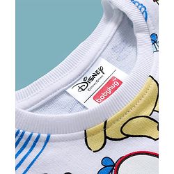 Babyhug Disney Terry Knit Full Sleeves Sweatshirts With Winnie The Pooh Graphics Pack of 2 - Red & White