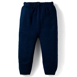 Babyhug Knit Full Sleeves Pullover Sweater Set with Aztec Design - Navy Blue