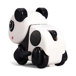 Babyhug Fawn & Panda Zoo Zoomers Adventure Duo Wind-Up Toy - Pack of 2| Fun and Interactive| Encourages Crawling| No Batteries Needed| BIS Certified| Toy for 18+ months| Safe, Durable & Engaging