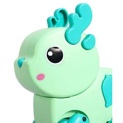 Babyhug Fawn & Panda Zoo Zoomers Adventure Duo Wind-Up Toy - Pack of 2| Fun and Interactive| Encourages Crawling| No Batteries Needed| BIS Certified| Toy for 18+ months| Safe, Durable & Engaging