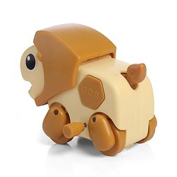 Babyhug Fawn & Panda Zoo Zoomers Adventure Duo Wind-Up Toy - Pack of 2| Fun and Interactive| Encourages Crawling| No Batteries Needed| BIS Certified| Toy for 18+ months| Safe, Durable & Engaging