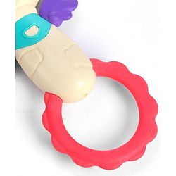 Babyhug Baby Rattles Pack of 2 | Bright Colors & Sounds|Promotes Motor Skills & Sensory Development|Fun & Engaging Toy|Safe, Non-Toxic|Improves Grasping Skill| Ideal Gift for 3+ Months | BIS Certified