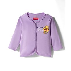 Babyhug Disney Interlock Knit Full Sleeves Jhablas With Winnie The Pooh Graphics Pack of 3 - Multicolor