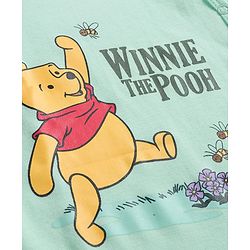 Babyhug Disney Interlock Knit Full Sleeves Romper with Winnie the Pooh Graphic Pack of 3 - White Lavender & Sea Green