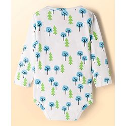 Babyhug Disney Interlock Knit Full Sleeves Onesies with Minnie Mouse Graphic Pack of 3 - Light Green Light Blue & White